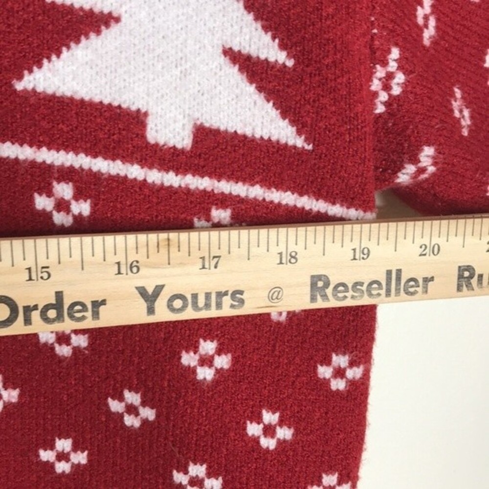 Heimish ladies red soft and cozy pullover sweater size small - Picture 8 of 13